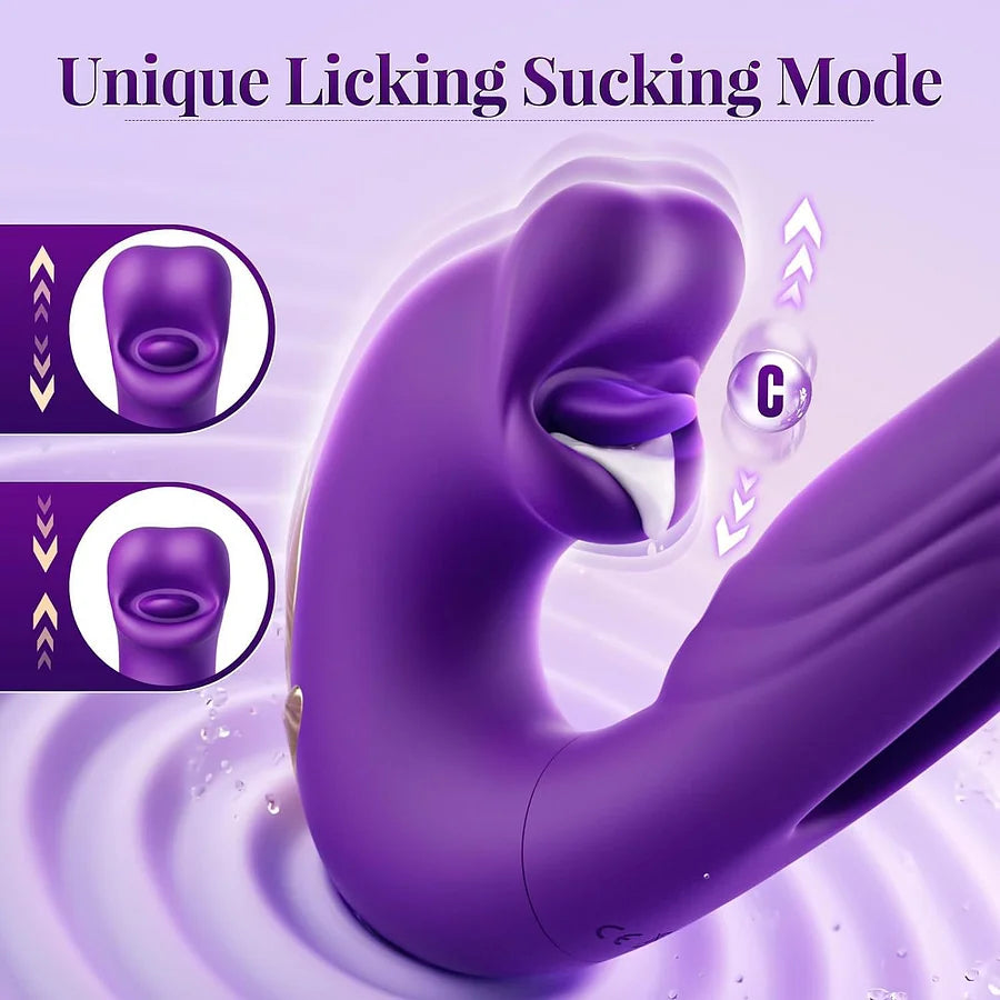 7 vibrations and 5 swing modes - G-spot vibrator