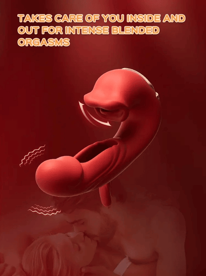 7 vibrations and 5 swing modes - G-spot vibrator